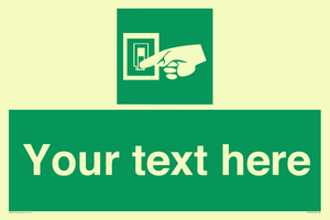 Custom Light Switch Sign